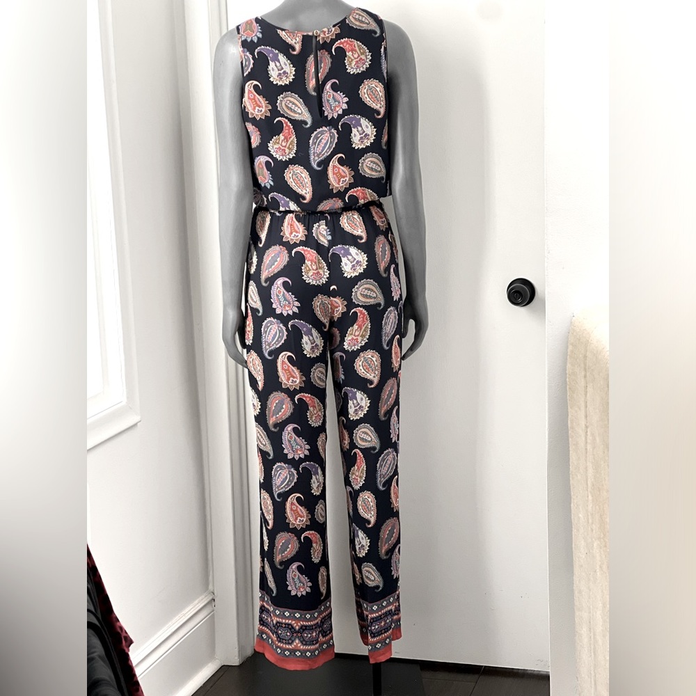 Tory Burch 100% Silk Jumpsuit - Picture 2 of 6